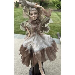 Katherine's Collection Wayne Kleski Sitting Fairy Doll Retired 23” Tall